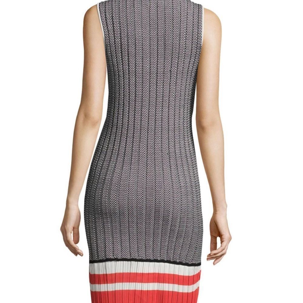 GREY by Jason Wu Chevron Knit Dress size L - Picture 3 of 14